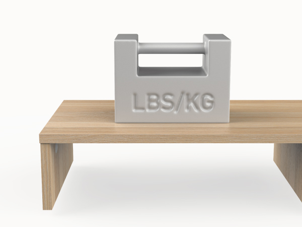 Holds 55lbs with zero sag, premium build that lasts day after day!