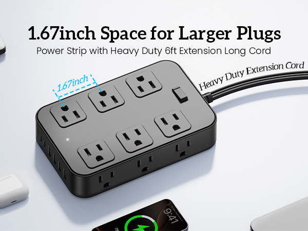 Surge Protector with USB