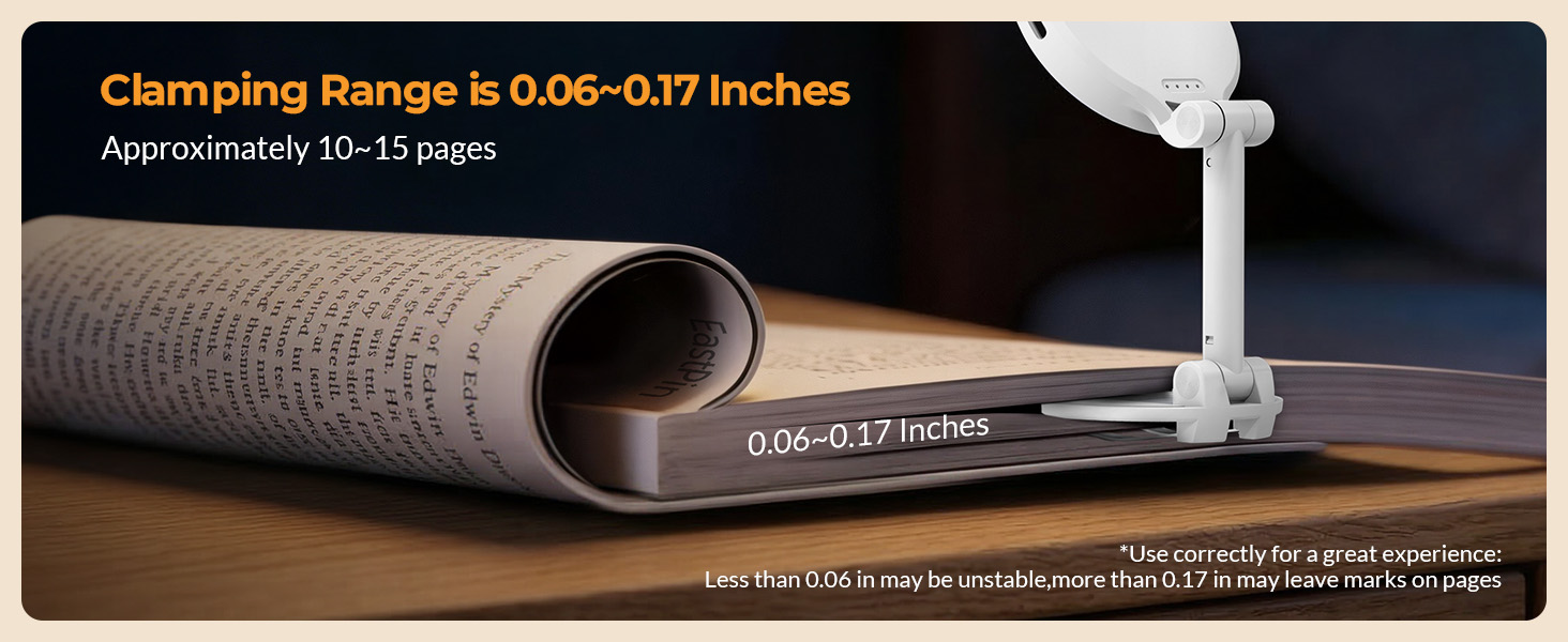 clamping range is 0.06-0.17inch