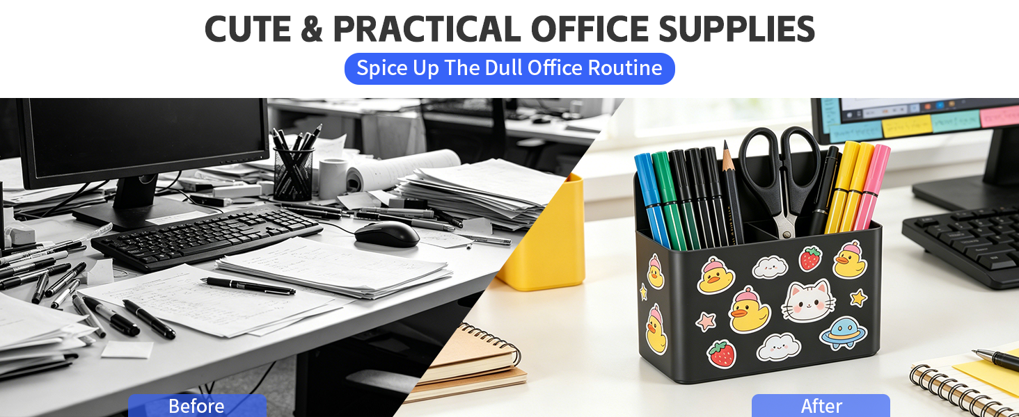 CUTE & PRACTICAL OFFICE SUPPLIES