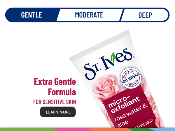 Extra Gentle Formula for Sensitive Skin
