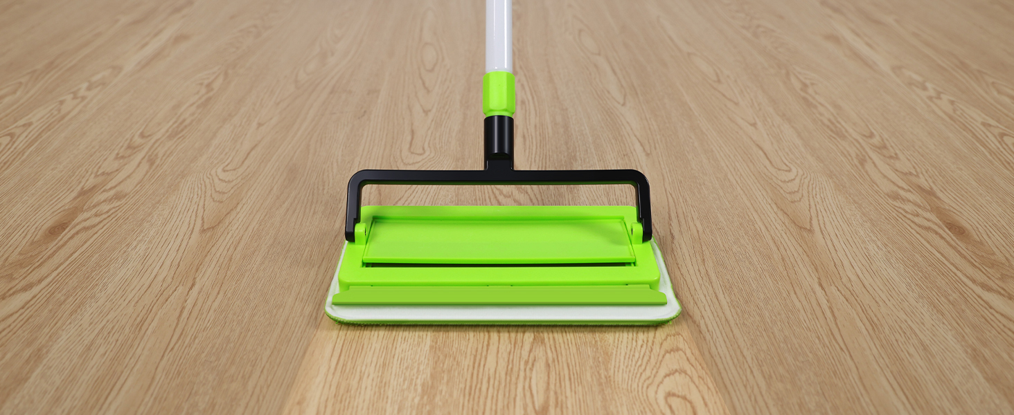 Not just a blade cleaner tool but also a floor sweeper mop with long handle for indoor cleaning