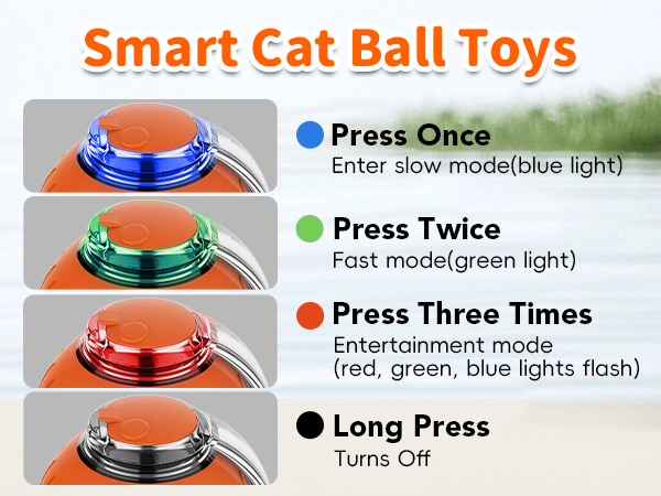 interactive cat ball toys