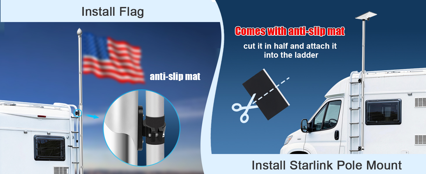 starlink mini pole mount kit