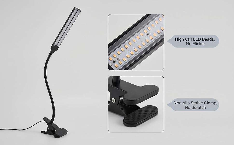 USB powered: plug into laptop, power bank, or wall adapter. Use anywhere, no outlet limits.