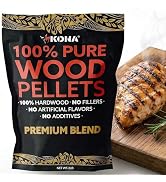 Kona Premium Blend Smoker Pellets, Intended for Ninja Woodfire Outdoor Grill, 2 lb Resealable Bag