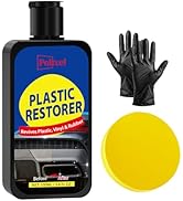 POLIXEL Plastic Restorer for Cars, Restores Faded Plastic, Vinyl, Rubber, Trim, Bumpers & Interio...