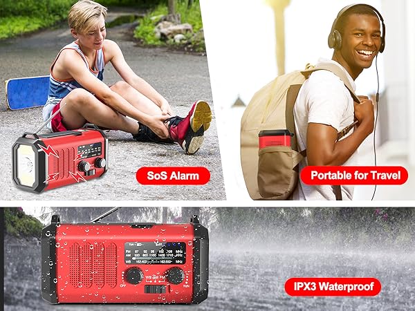 Battery radio
