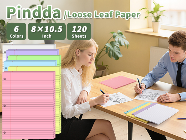 Loose Leaf Binder Paper