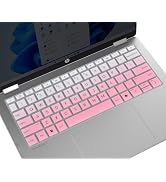 Keyboard Cover Skin for 14" HP OmniBook Laptop 14-fe0097nr / OmniBook 5 AI PC 14-he0099nr 14-he00...