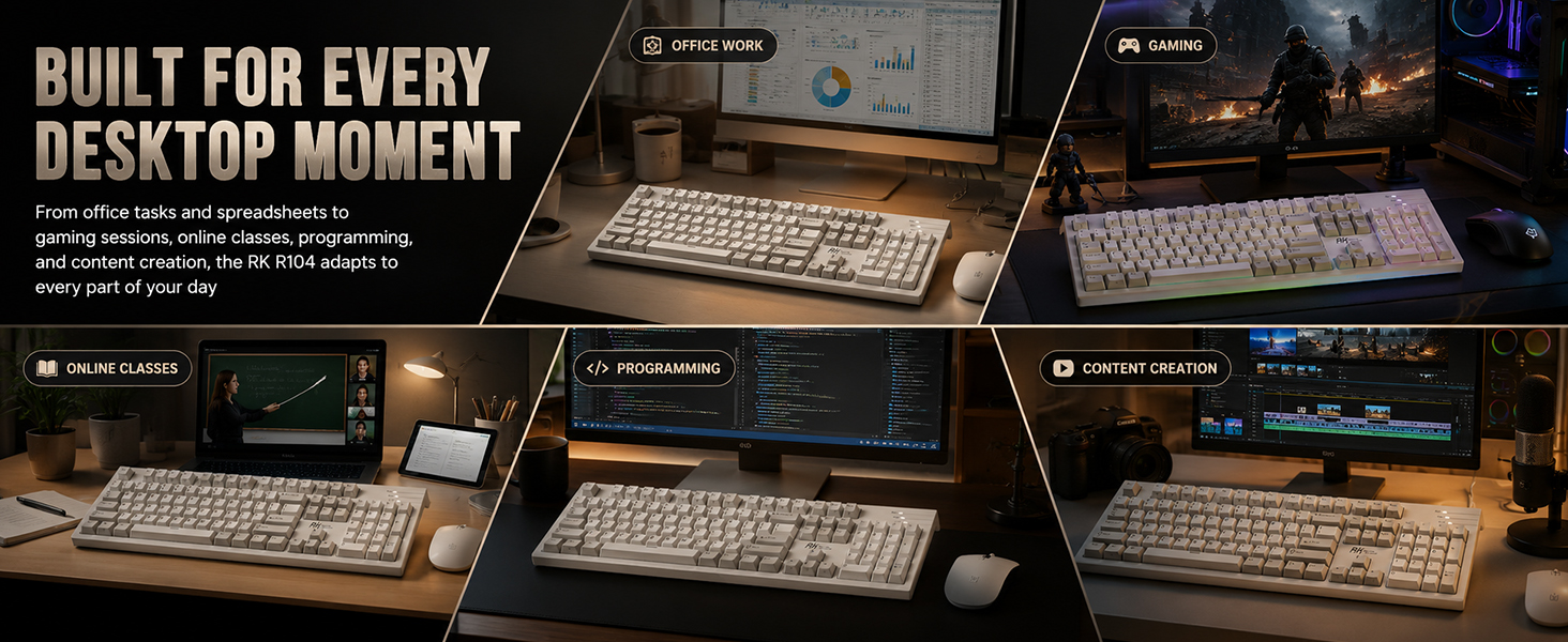 BUILT FOR EVERY DESKTOP MOMENT