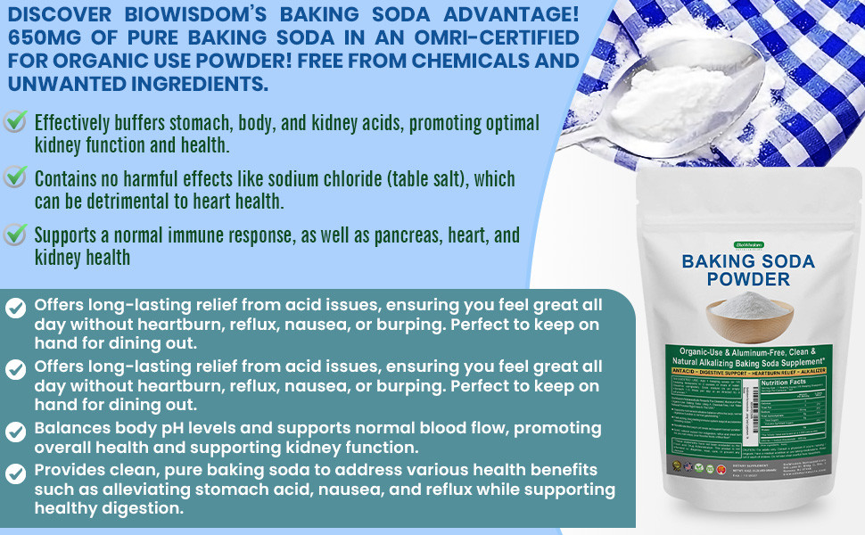 baking soda organic, organic baking soda powder