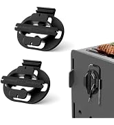 Aieve Meat Probe Organizer, 2 Pack Magnetic Thermometer Probe Spool Wrap for Pit Boss/Traeger/The...