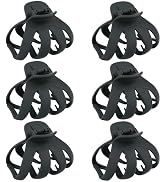 Big Claw Large Hair Claw Clips for Thick and All Hair Types, Matte Octopus Jaw Clips with Strong ...