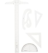 Westcott Drafting Set, Clear, SK-52