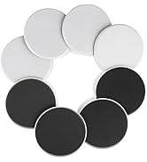 HDGOUIV 4pcs 5" Reusable Large Furniture Sliders for Carpet, Round Large Carpet Furniture Moving ...