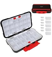 TRUSCEND Fishing Tackle Box Organizer Portable Waterproof, Airtight Anti-wear Tackle Storage Boxe...