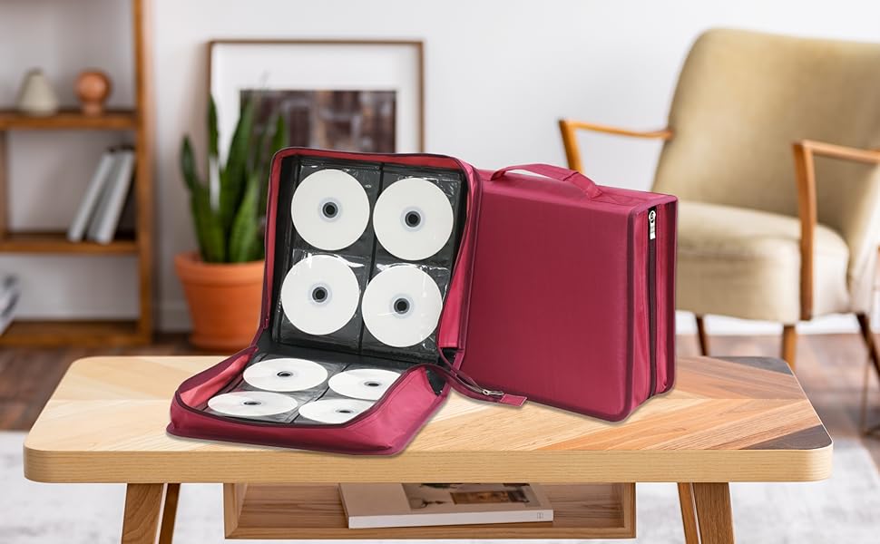 YILAG DVD Case 256 Capacity