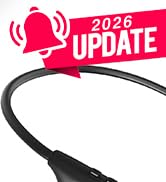 MONODEAL Bone Conduction Headphones Bluetooth Open Ear Headphones with Mic | EQ ModeSwitching Lig...