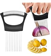 HFLYJPYW Onion Holder for, Lemon Slicer Onion Cutter for Slicing, Vegetable Cutter for Potato and...
