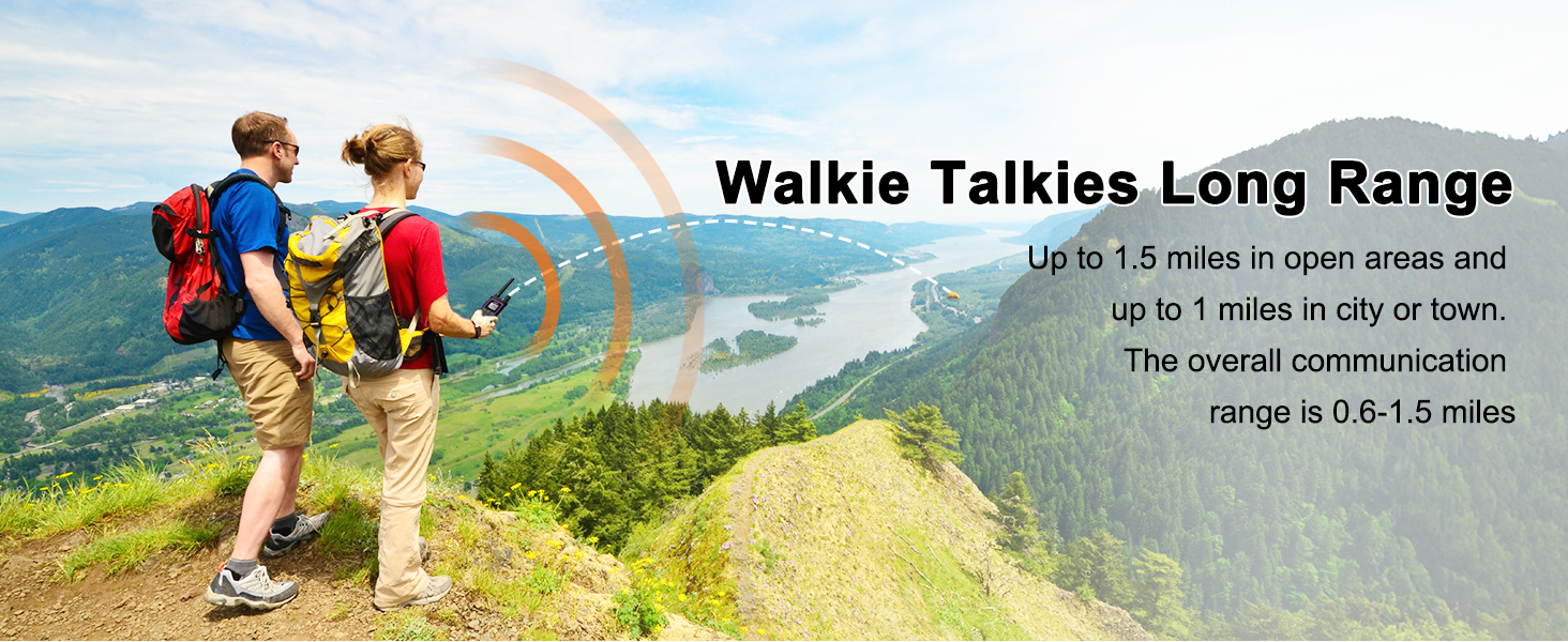 Long Range Walkie Talkies