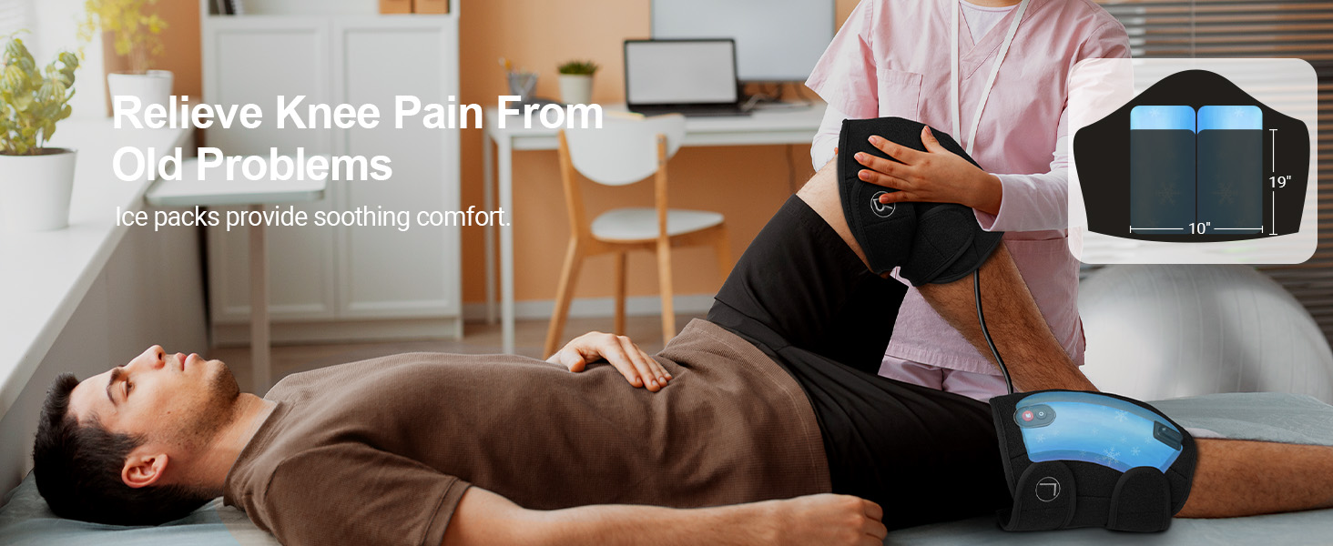 knee massager with ice pack