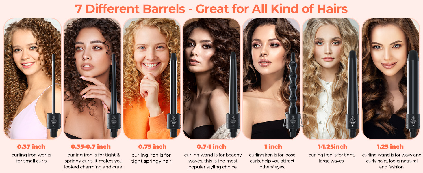 curling iron set