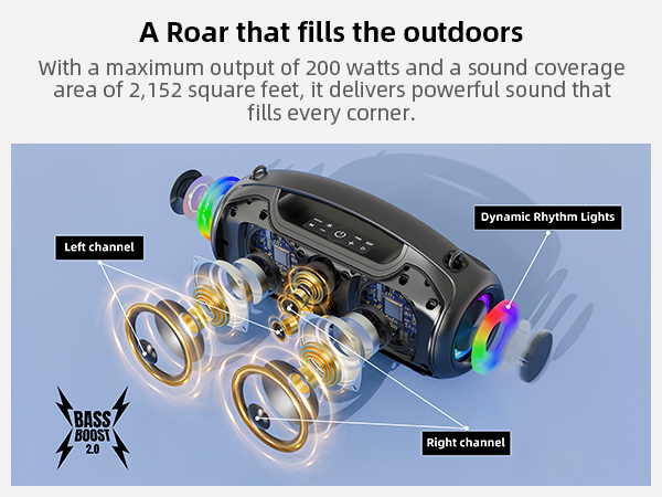 bluetooth speaker with bass
