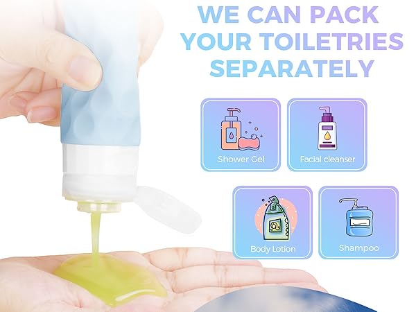 Travel Bottles for Toiletries
