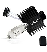 HzdaDeve Upgraded 0.4MM P1S/P1P Hotend Hot End Full Assembly Print Head Hardened Steel Nozzle Ext...