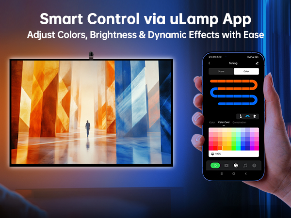 tv backlight sync to screen