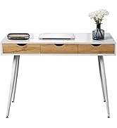 Need White Desk with Storage Desk Drawer Dressing Table,Makeup Vanity Table,Writing Computer Desk...