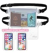AiRunTech Waterproof Dry Bag and Waterproof Cell Phone Bag for Outdoor Water Sports, Boating, Hik...