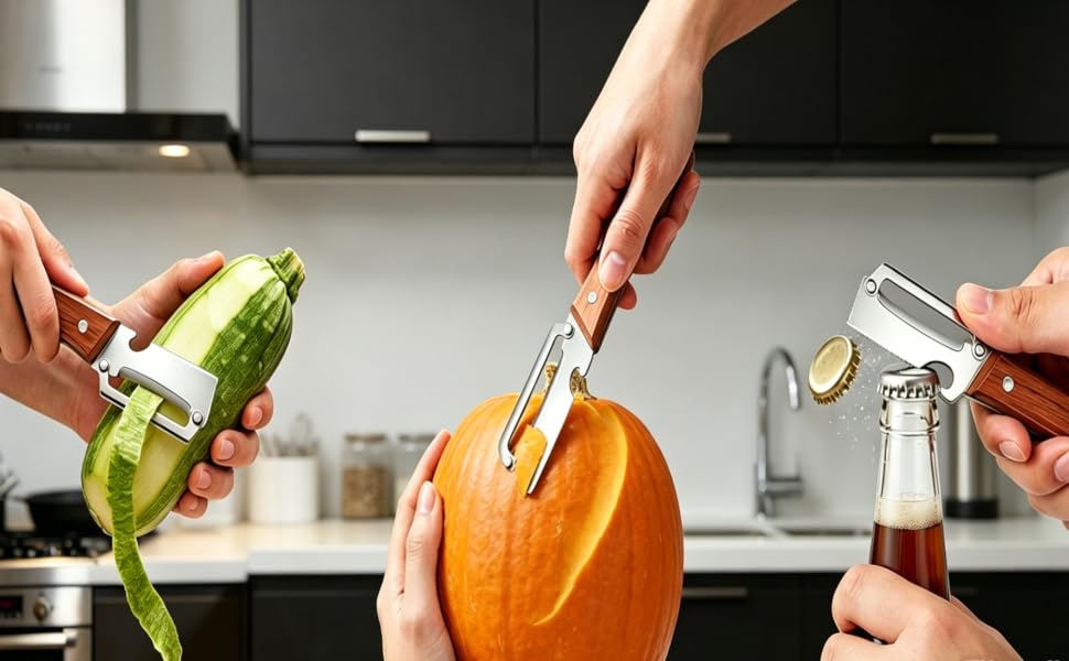 Multifunctional Vegetable Peeler