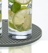 Silicone Trivet Mats, 2 Sizes 7 & 9 Inch Heat Resistant Silicone Hot Pads Pot Holders for Kitchen...