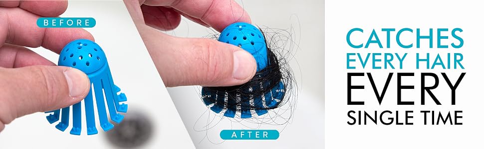 disposable hair catcher, hair strainer plug, drain plug, drain catches, drain stopper, clog stopper