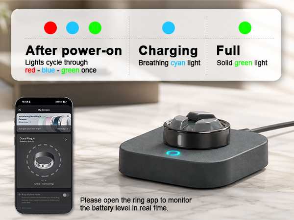 oura ring gen 4 charger size 9