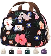 CaCTOUR Lunch Box for Women Girls Teens,Cute Lunch Box Cooler Bag, Portable Insulated Small Lunch...
