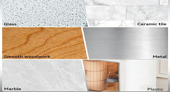Can stick surfaces of multiple materials