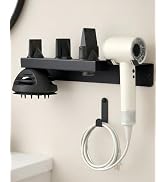 Hair Dryer Holder Wall Mount for Dyson, Blow Dryer Holder Compatible with Dyson Accessories, Stai...