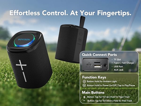 magnetic speaker bluetooth magnetic golf cart speaker