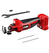 Cordless Drywall Cut-Out Tool for Milwaukee M18 Battery, 3 Speed Adjustable Brushless Rotary Saw ...