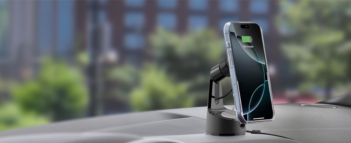 wireless phone charger stand phone holder car holder for iphone 16 accessories magnectic magnetico
