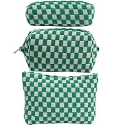LYDZTION Makeup Bag Cosmetic Bag for Women,1Pcs Large Capacity Makeup Bags and 1Pcs Pencil Case M...