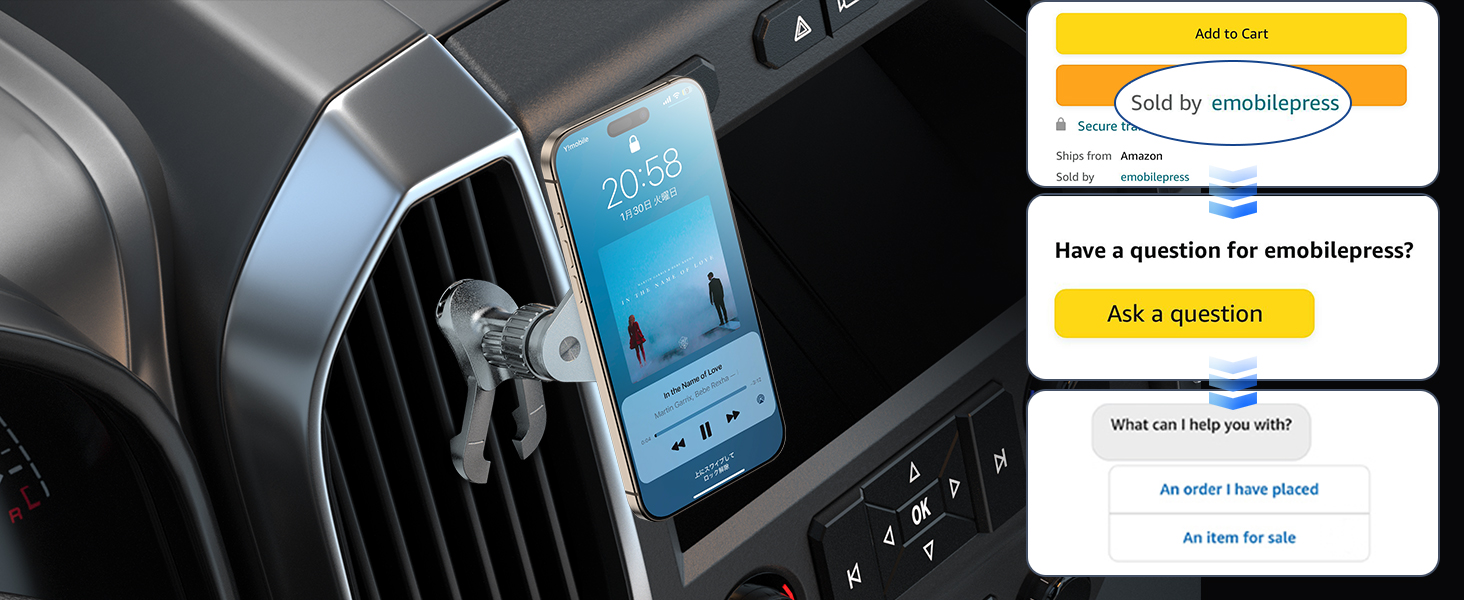 263 MagSafe Car Vent Phone Mount
