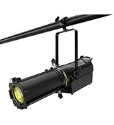 SHEHDS LEKO LED Zoom 350W RGBW Profile Stage Spotlights, Zoom Range of 19°–46°, 3,000 to 14,000K ...
