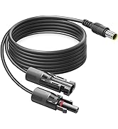MJPOWER 16.5Ft Solar to 8mm Adapter Extension Cable Compatible Jackery/Anker/BLUETTI/EBL/GRECEL &...