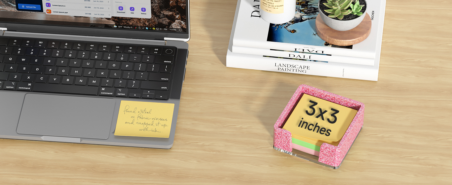cute post it note holder