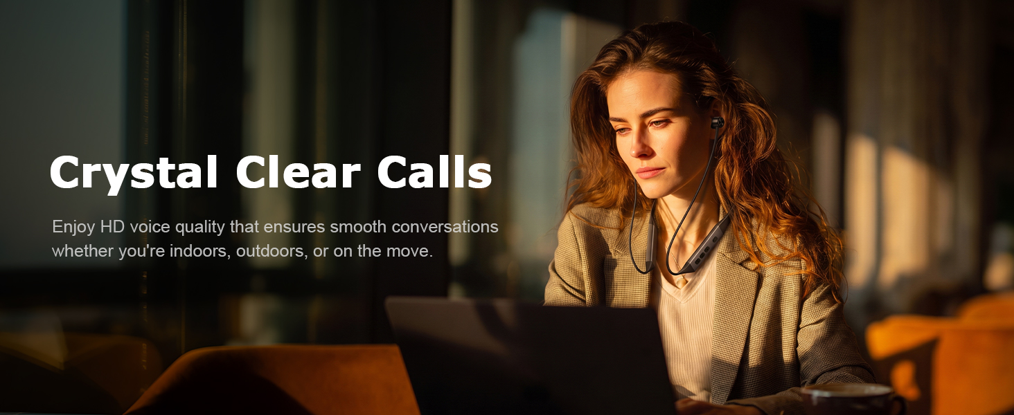 HD voice quality that ensures smooth conversations whether you are indoors,outdoors, or on the move