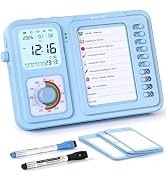 PERSUPER 3-in-1 Visual Timer, ADHD Tool for Kids & Adults | Rainbow 60-Minute Countdown Task Time...